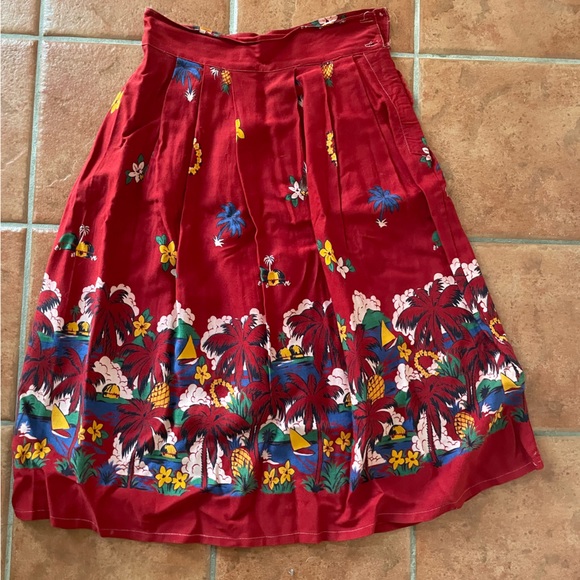 Adorable vintage skirt, xs button side closure - Picture 3 of 3